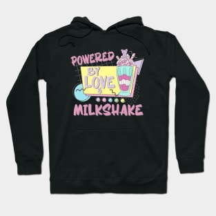 Milkshake Retro 80s 90s Couples Who Loves Milkshakes Hoodie